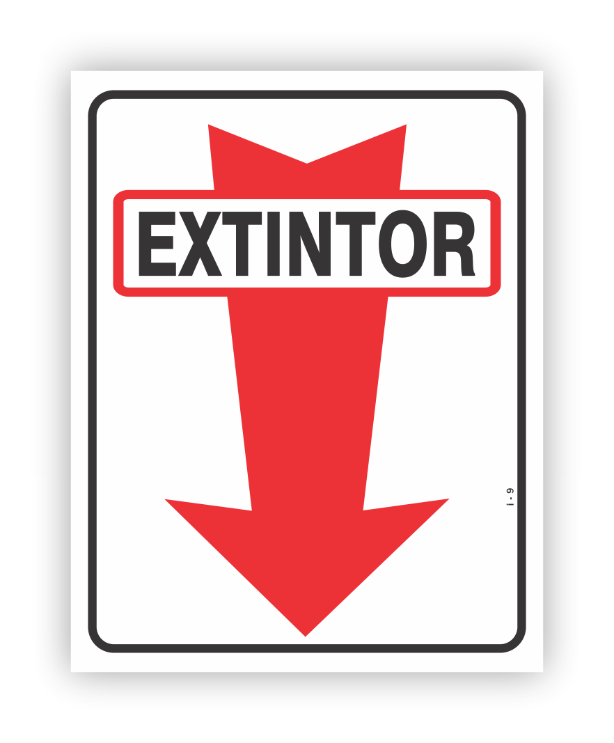 Cartel Extintor